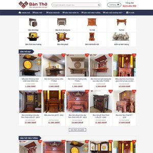Theme wordpress bán bàn thờ