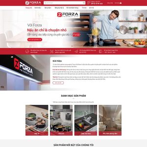 Theme wordpress bán bếp từ 2