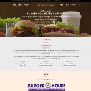 Theme wordpress bán burger