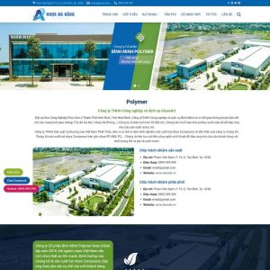 Theme wordpress công ty nhựa