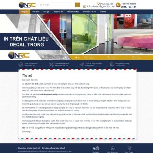 Theme wordpress in decal