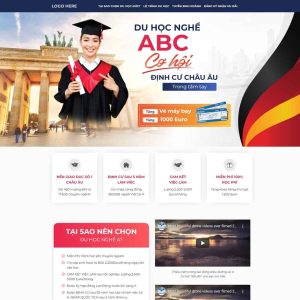 Theme wordpress dịch vụ du học
