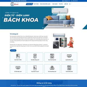 Theme wordpress điện lạnh