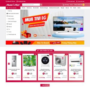 Theme wordpress điện máy 8