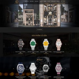 Theme wordpress bán đồng hồ 1