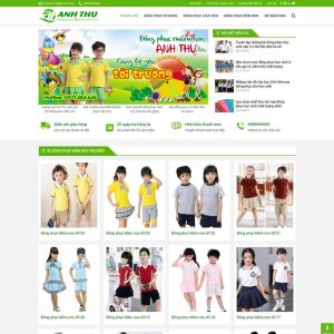 Theme wordpress đồng phục