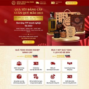 Theme wordpress Landing page đông trùng hạ thảo