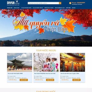 Theme wordpress du lịch 3