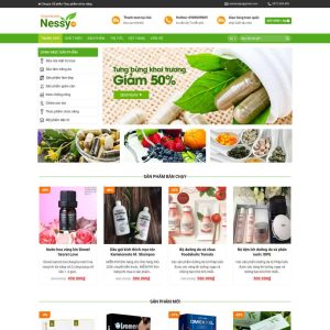 Theme wordpress dược phẩm