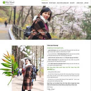 Theme wordpress khóa học lành mạnh