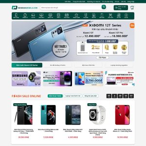Theme wordpress bán điện thoại