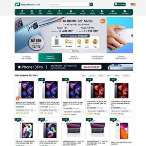 Theme wordpress bán điện thoại 2