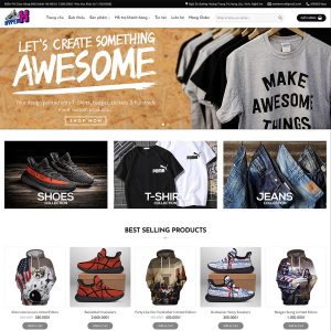 Theme wordpress thời trang nam