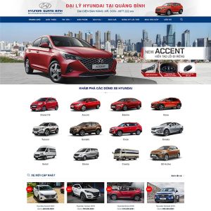 Theme wordpress xe Hyundai 3