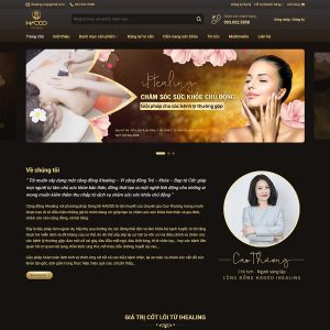Theme wordpress mỹ phẩm iHealing