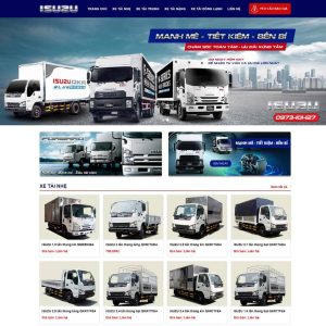 Theme wordpress xe Isuzu