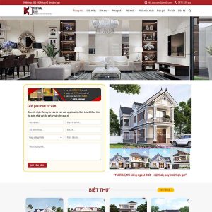 Theme wordpress kiến trúc 3