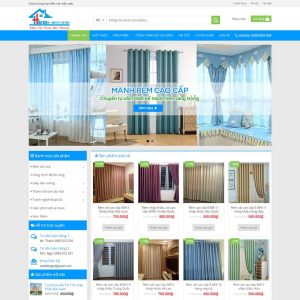 Theme wordpress màn rèm