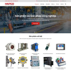 Theme wordpress bán máy công nghiệp