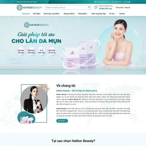 Theme wordpress mỹ phẩm 2