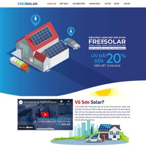 Theme wordpress năng lượng mặt trời
