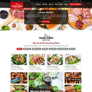 Theme wordpress nhà hàng