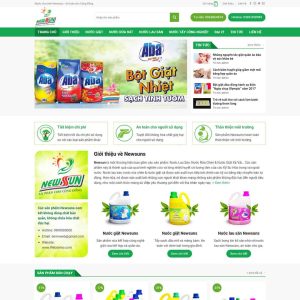Theme wordpress bán nước giặt