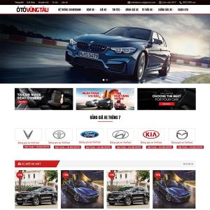 Theme wordpress ô tô vũng tàu