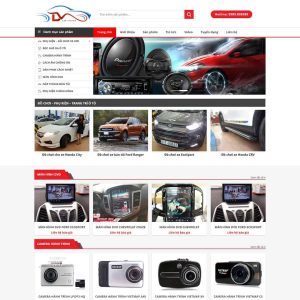 Theme wordpress bán phụ kiện ô tô