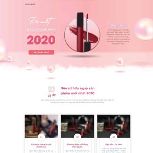 Theme wordpress Landing page bán son