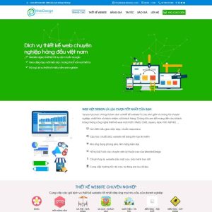 Theme wordpress thiết kế web 1