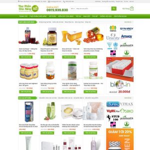 Theme wordpress thực phẩm 14