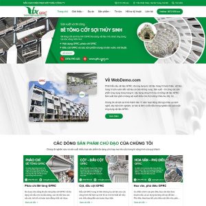 Theme wordpress vật liệu trang trí